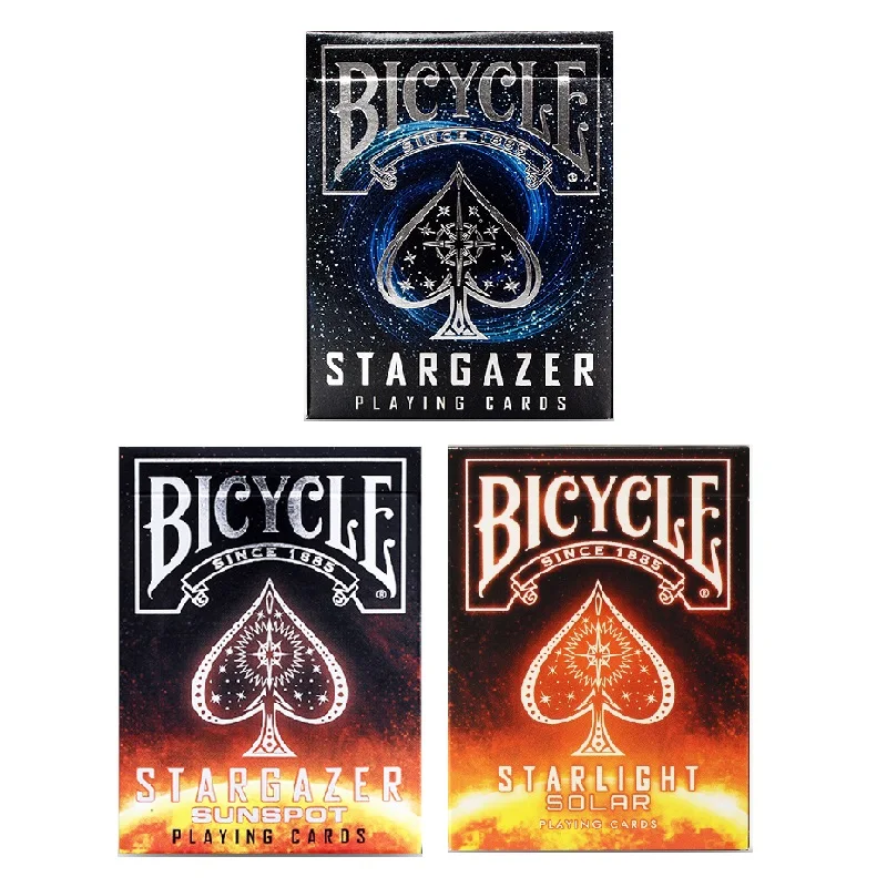 Велосипед Stargazer солнечных пятен на батареях колода игральных карт коллекционные