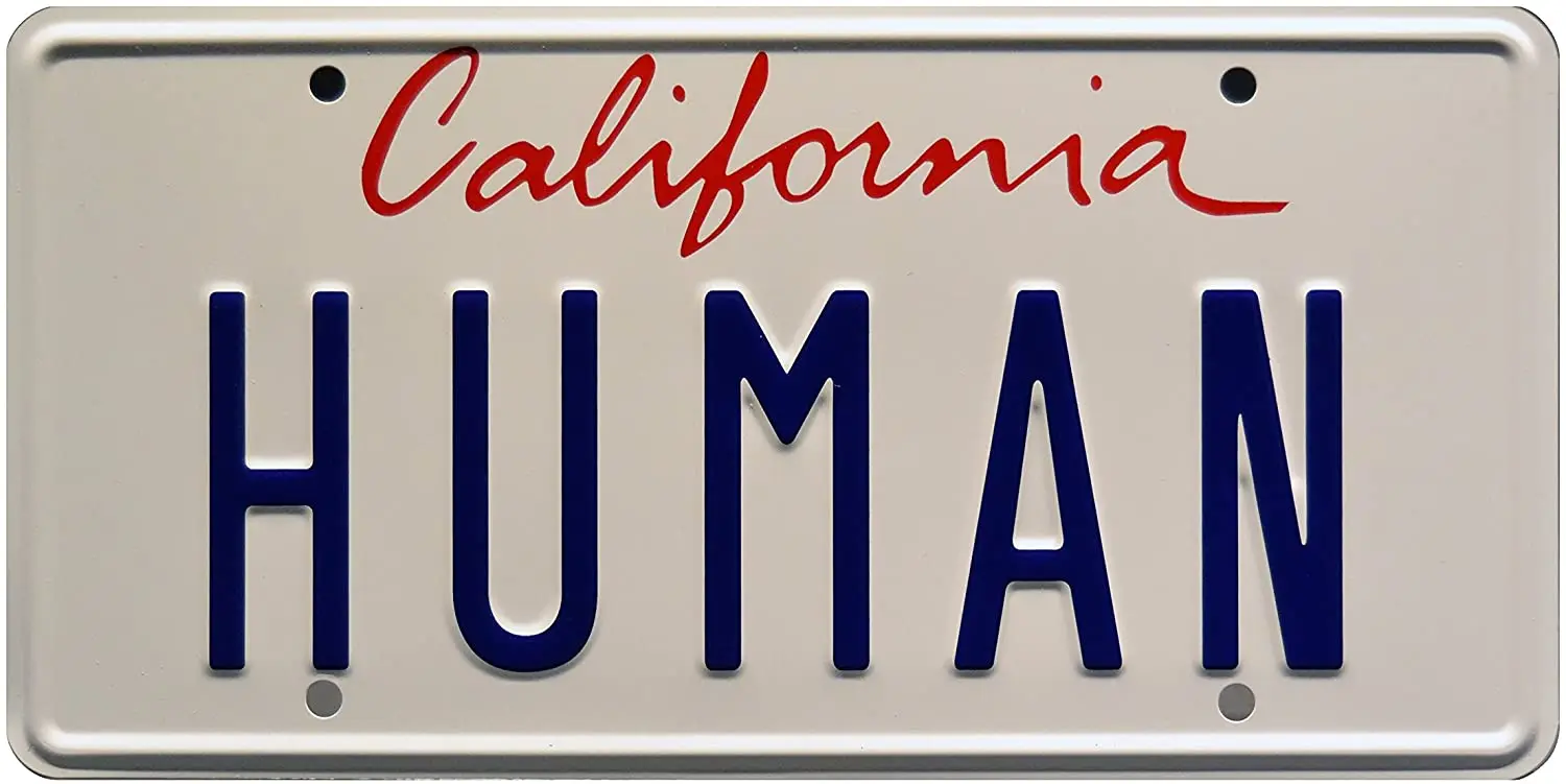 

Daft Punk | Electroma | Human | Metal License Plate