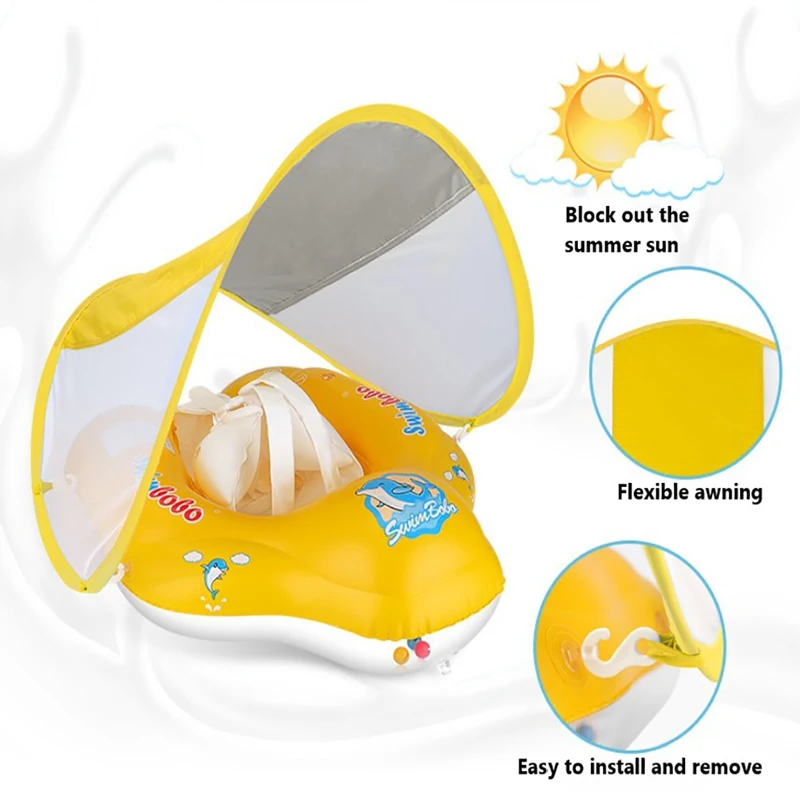 

Однотонные ненадувные плавающие кольца для новорожденных и детей