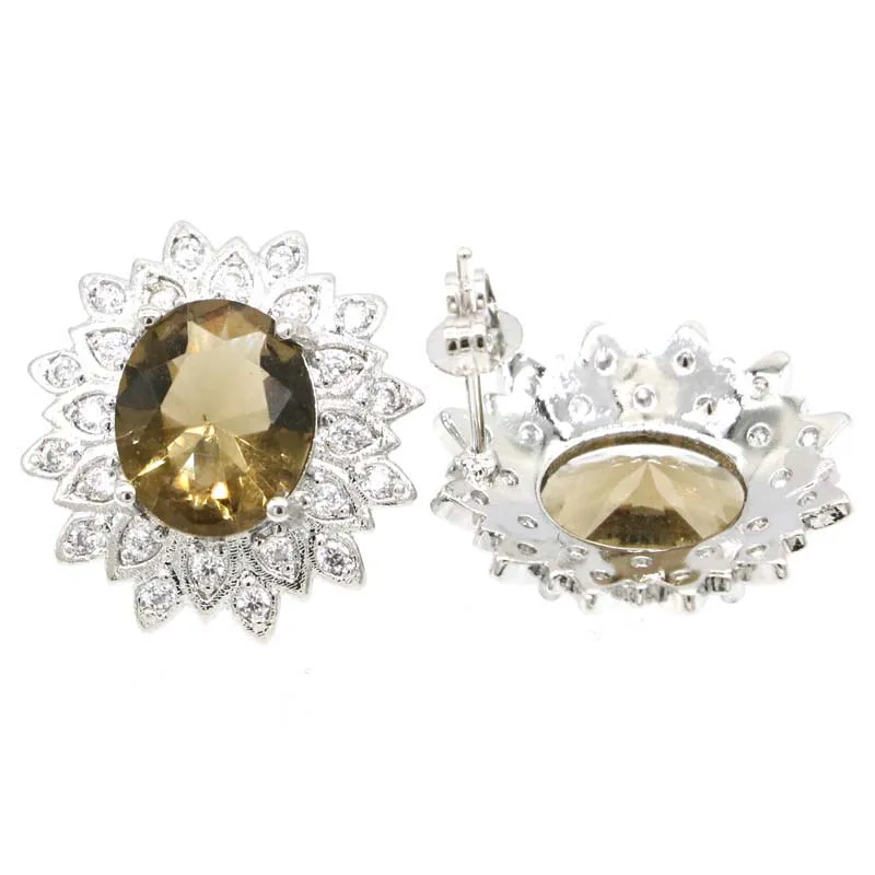 20x19 мм настоятельно рекомендуем создан Париж голубой топаз дымчатый CZ для Для