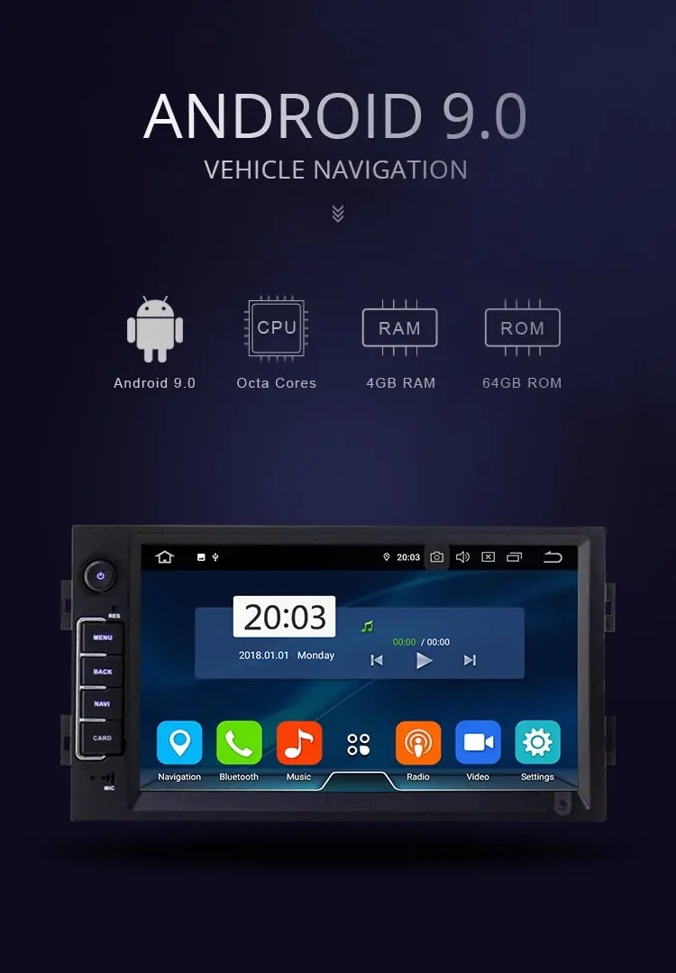 JDASTON Android 9,0 автомобильный dvd-плеер для peugeot 308/308s 2013 wifi Мультимедиа gps Навигация стерео Автомагнитола