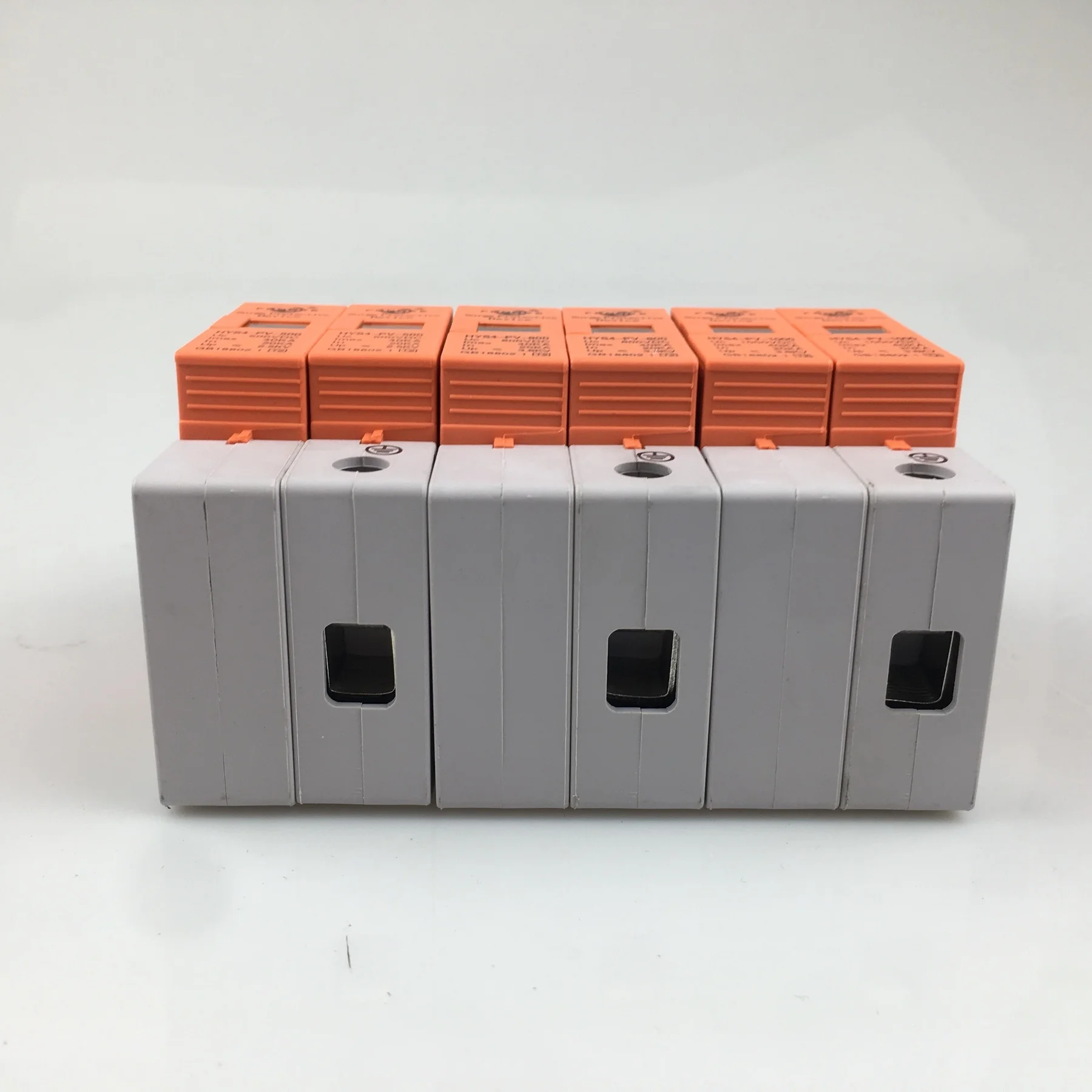 SPD Dc500V 800V 1000V2 P 20~ 40ka Surge Protective Device Of Low Voltage Surge Of House 2 Poles, Voltage Surge Suppressor