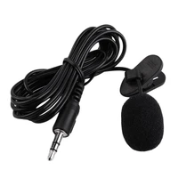 external 3 5mm clip on voice tube lapel lavalier microphone mic for pc laptop mic for pc microphone for pc laptop