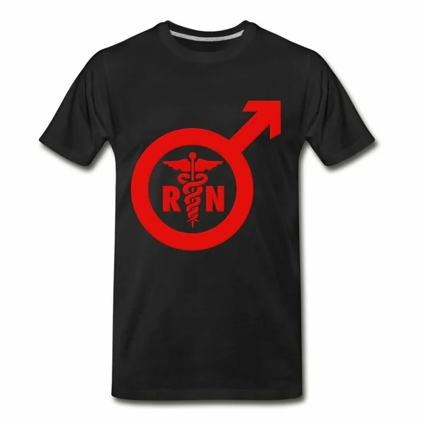 

Male Nurse RN Murse Symbol Men's Premium T-Shirt