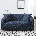 S-emiga Геометрические Печатные Чехлы для диванов для гостиной эластичные чехлы для диванов, угловые чехлы для диванов 123 местный