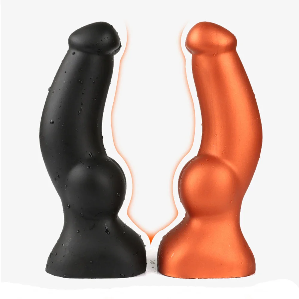 Мягкий силиконовый массажер простаты искусственный анальный фаллоимитатор