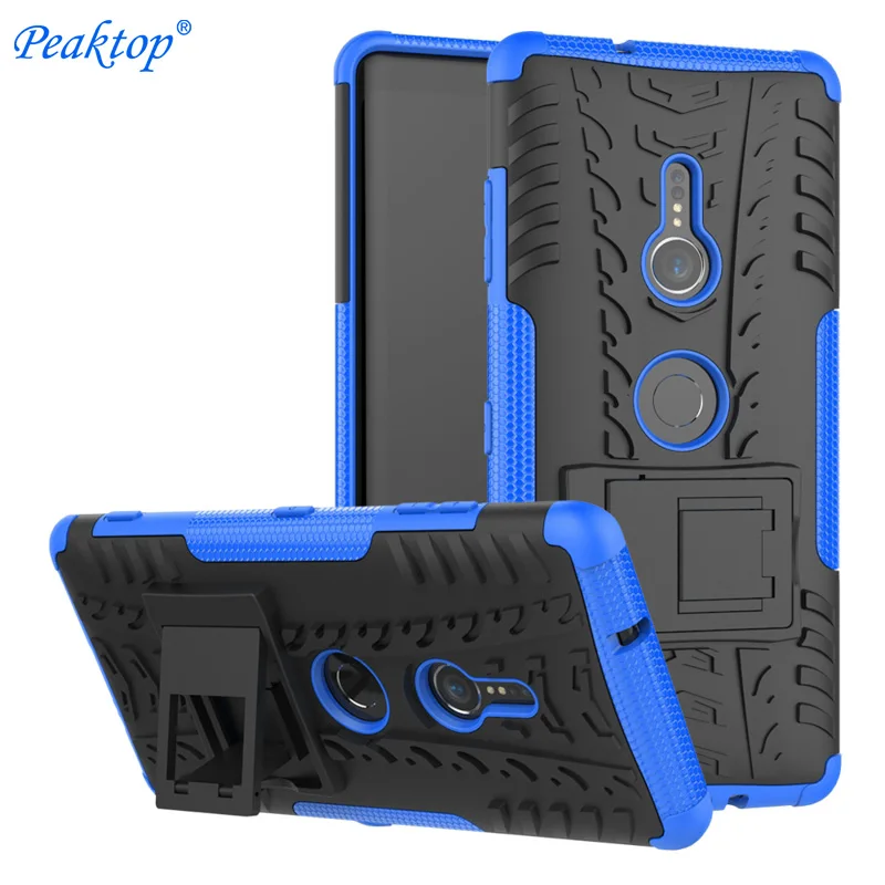 Бронированные чехлы для Sony Xperia XZ3 XZ2 XZ1 XZ X Premium Compact mini Case XA2 XA1 XA L2 Z6 L1 E5 C6 C5 Ultra Plus Cover