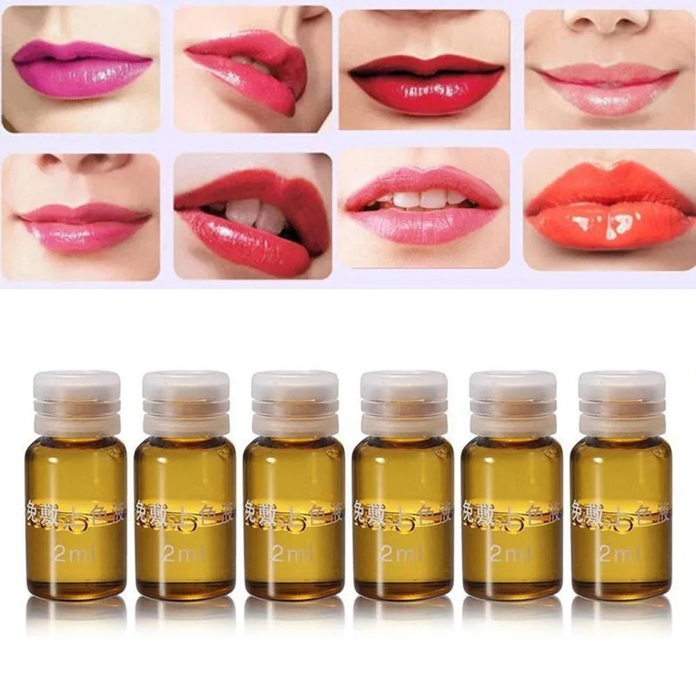 Hot 6 Bottles Eyebrow Lips Tattoo Microblading Effective Anesthetic Numbing Permanent Body Art Makeup Supplies Accessories | Красота и