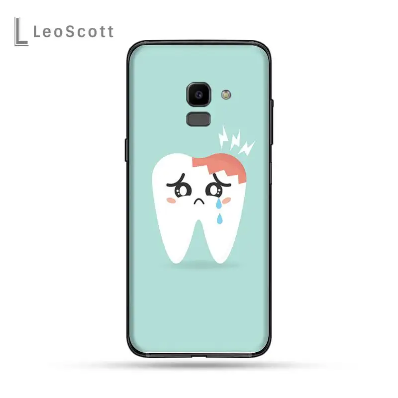 

NEW ARRIVAL Dental Definitions tooth Phone Cases For Samsung Galaxy J2 J4 J5 J6 J7 J8 2016 2017 2018 Prime Pro plus Neo duo