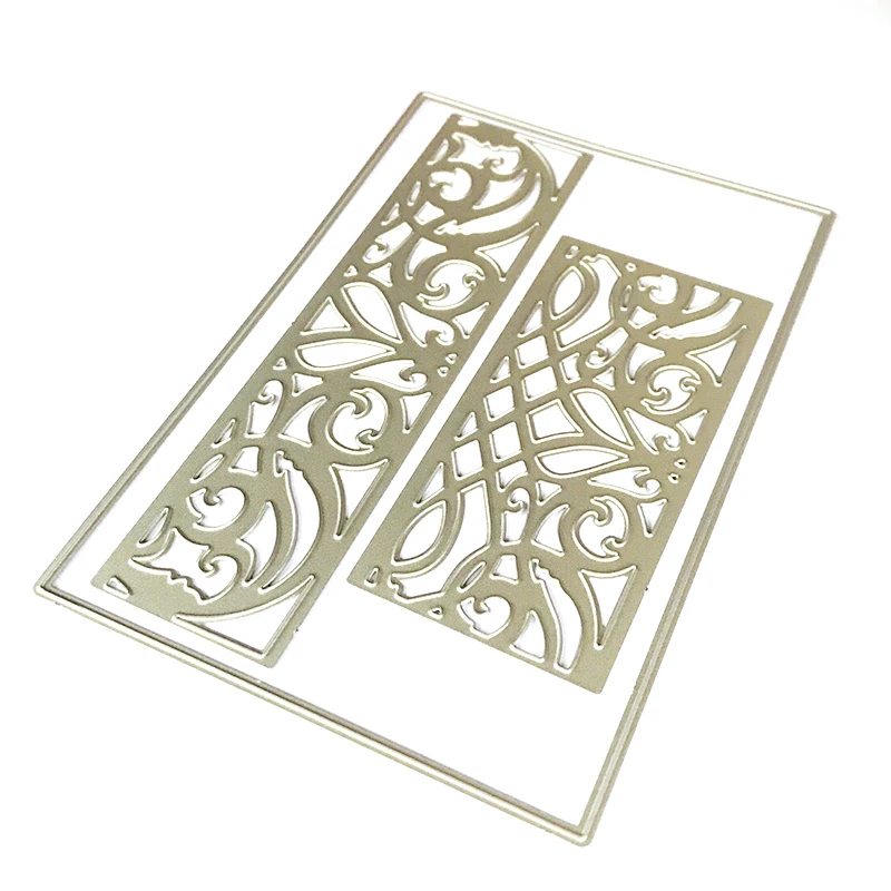 Металлические Вырубные штампы для скрапбукинга 2020 свадебный цветок границы