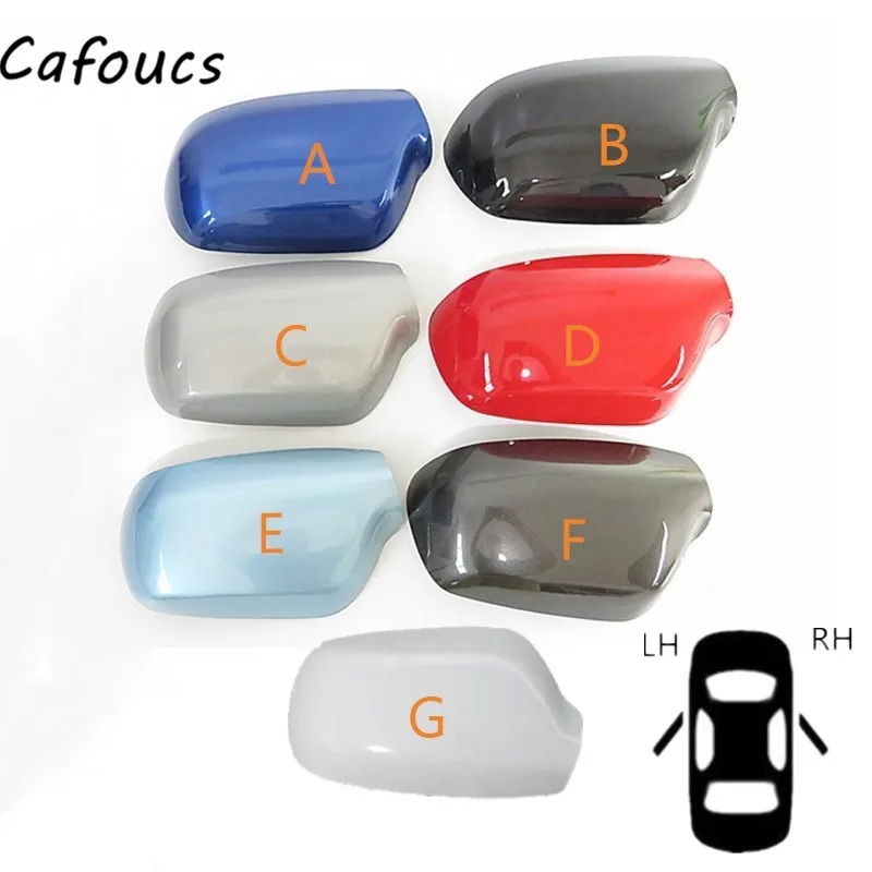 Чехлы Cafoucs на боковое зеркало для стайлинга автомобиля чехлы зеркала заднего