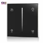 S1-T AC 100-240V AC Triac сенсорная стеклянная панель диммер белая и черная стеклянная панель для одноцветной светодиодной лампы с регулируемой яркостью