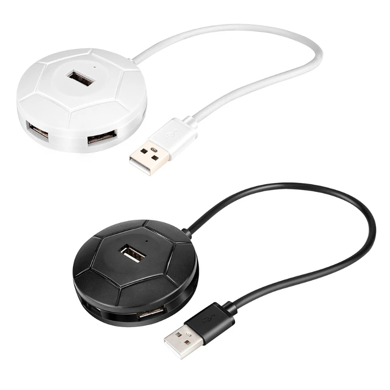 

Новинка 2022, магнитный концентратор USB 2,0 из абс-пластика, 4 порта, телефон 2,0 с микрокабелем, удлиненный USB-разветвитель, адаптер для игрового р...