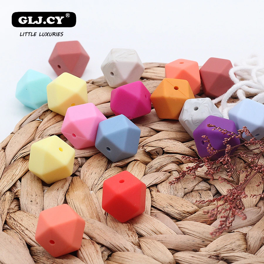 Детские шестигранные Восьмиугольные бусины 17 мм 10 шт. | Мать и ребенок