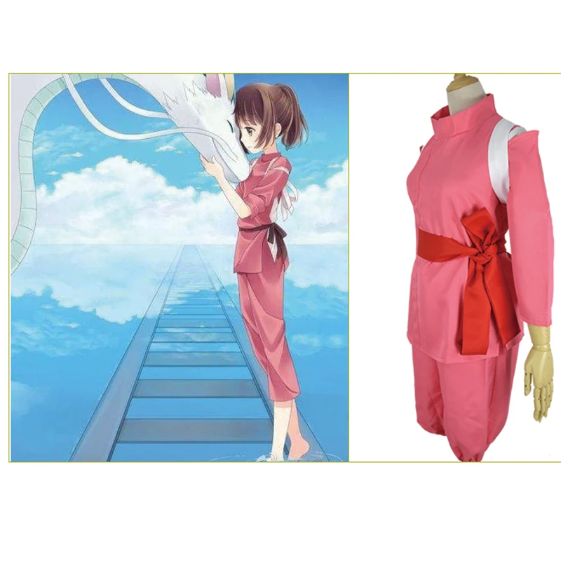Новинка 2019 супер-Популярные костюмы для косплея из аниме hihiro милое Розовое