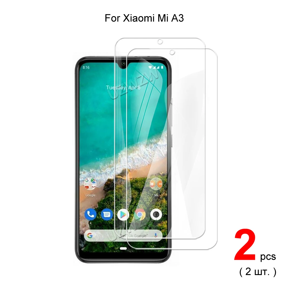 Для Xiaomi Mi A3 Premium 2.5D 0 26 мм закаленное стекло Защита для экрана Защитная пленка HD