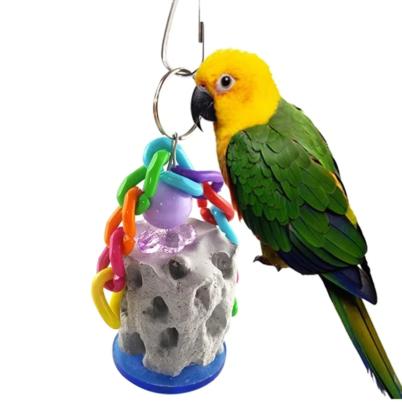 

Жевательная игрушка для попугаев/Шиншилла/зубы шлифовальный камень Укус устойчивостью белки