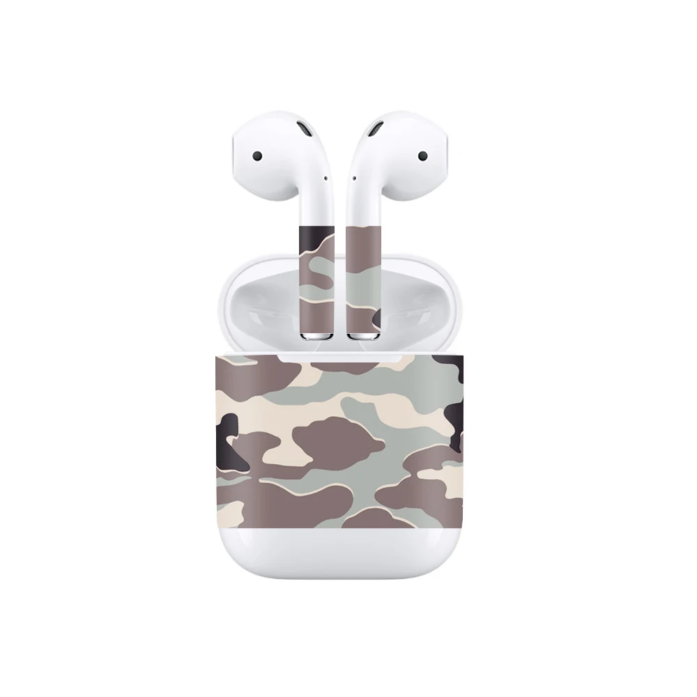 18 Накладки на наушники, наклейка для наушников AirPods, накладка на наушники для Apple AirPods, защитная виниловая, устойчивая к царапинам, декоративная, для A1602 - Цвет: 18
