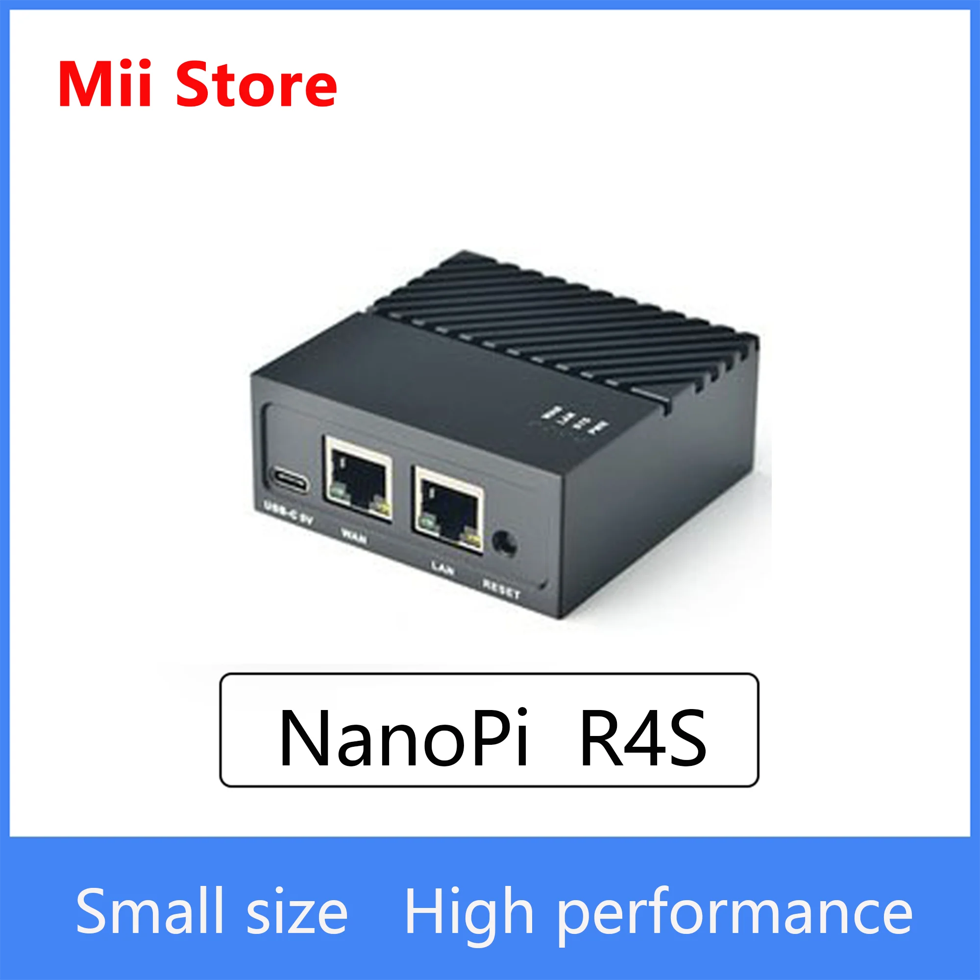 Мини-роутер для путешествий FriendlyElec Nanopi R4S OpenWRT с двумя портами Ethernet Gbps 4 Гб LPDDR4 на
