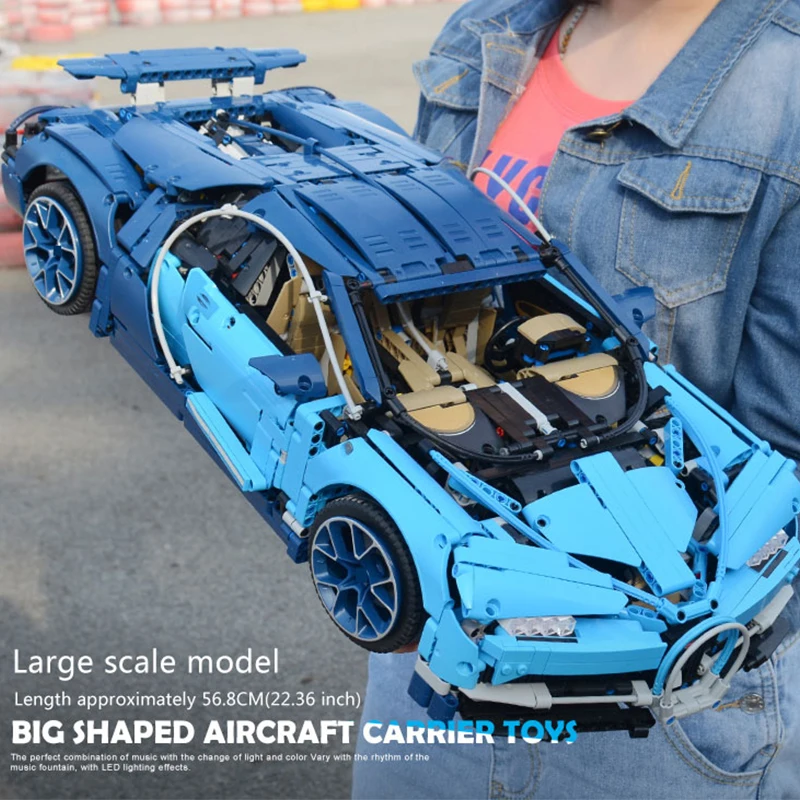 Decool блоки Bugatti Утюги совместимые 20086 IegoSet Technic Voiture 42083 Строительные кирпичи обучающая игрушка подарок для Chlidren