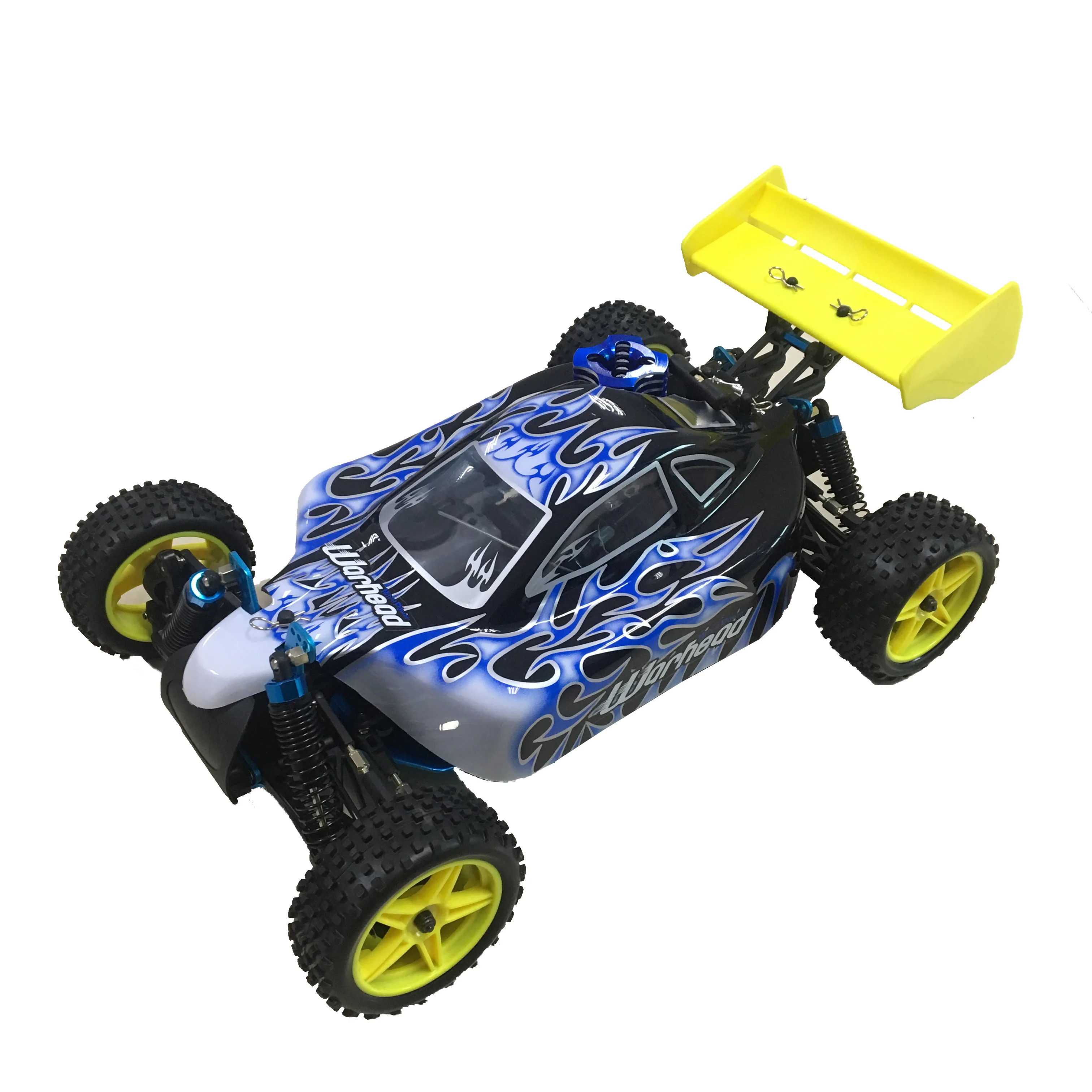 Белый HSP RC автомобиль 1:10 масштаб 4wd RC игрушки две скорости внедорожный Багги Nitro газ мощность 94106 Warhead высокая скорость хобби Дистанционное управление автомобиль - Цвет: Белый