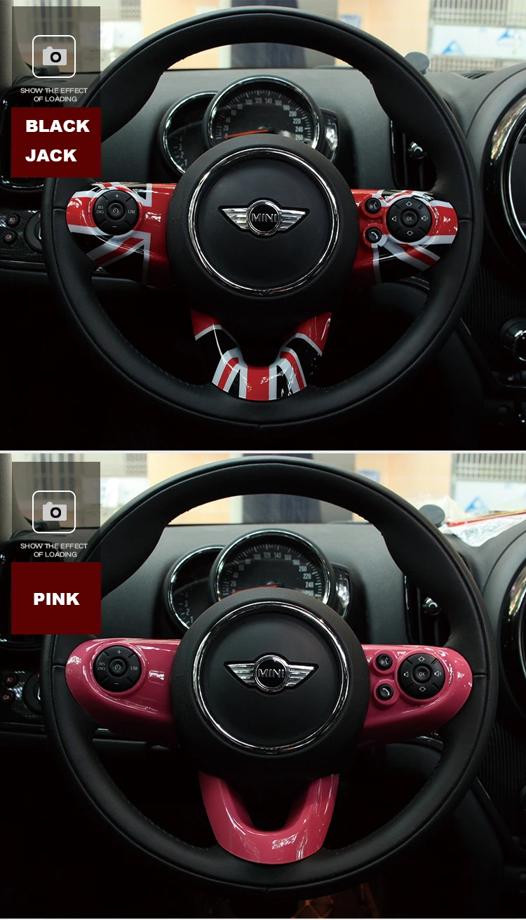 3 шт. для MINI COOPER F54 F55 F56 F60 Countryman, Clubman рулевая панель мультимедийная Кнопка стикер Наклейка Обложка стикер чехол