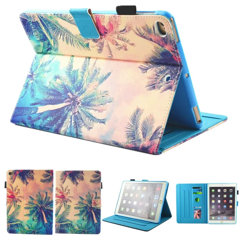 Модный чехол подставка с изображением дельфина для Apple iPad Air 1 2 5 6 New 9 7 2017 2018 5th 6th