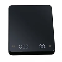 3kg0 1g smart coffee scale with timer kitchen scales usb charging hand coffee electronic scale household scales