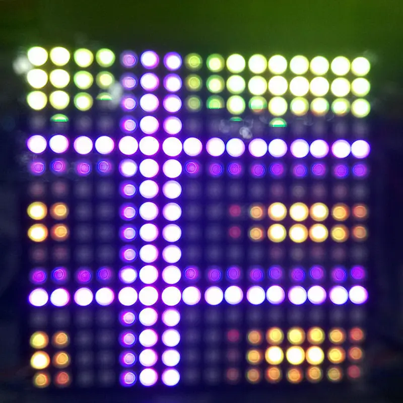 

Гибкая светодиодная матричная панель DC5V 16x16 WS2812B 256 пикселей с индивидуальной адресацией