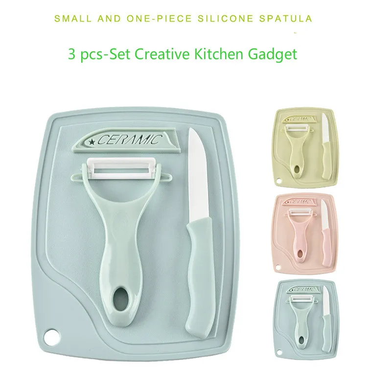 3 шт. набор креативный керамический разделочный блок инструмент для чистки