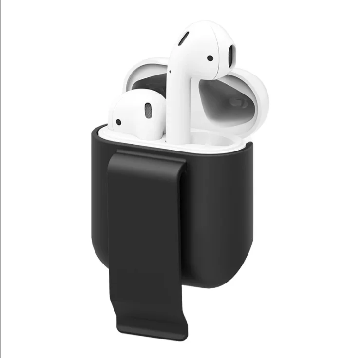 Силиконовый противоударный чехол с защитой от потери для Apple аксессуары AirPods 1/2