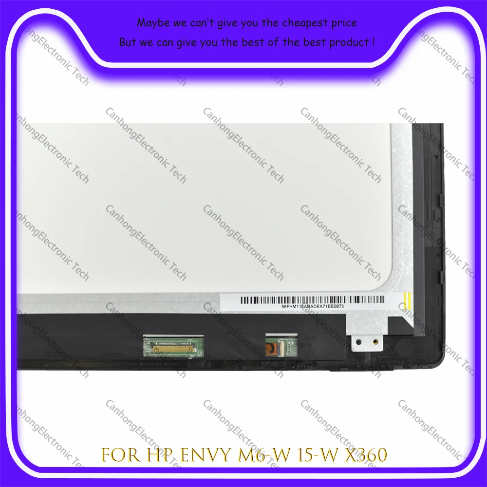 5 5-дюймовый для HP Envy X360 M6-W m6-w100 15-W TPN-W114 светодиодный ЖК-дисплей с сенсорным экраном