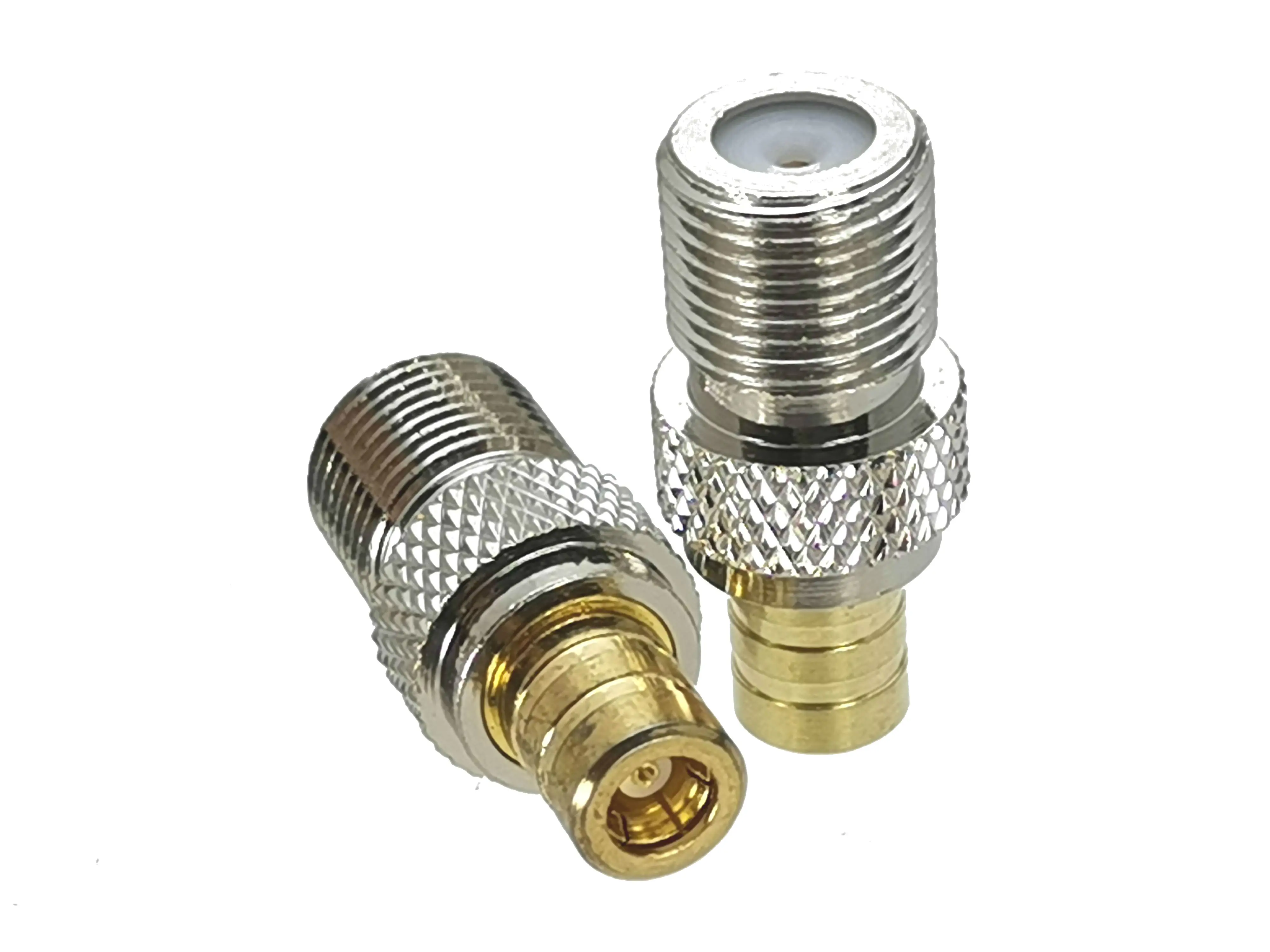 

10pcs Conversion Adapter F TV female Jack to SMB female Jack RF coaxial connector for radio