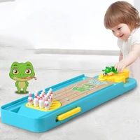 creative mini desktop frog bowling frog pattern game exercise coordination parent child interaction educational toy for children
