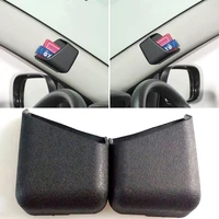 2pcs universal black car accessories phone organizer storage bag box mobile cell phone holder car interior accessories