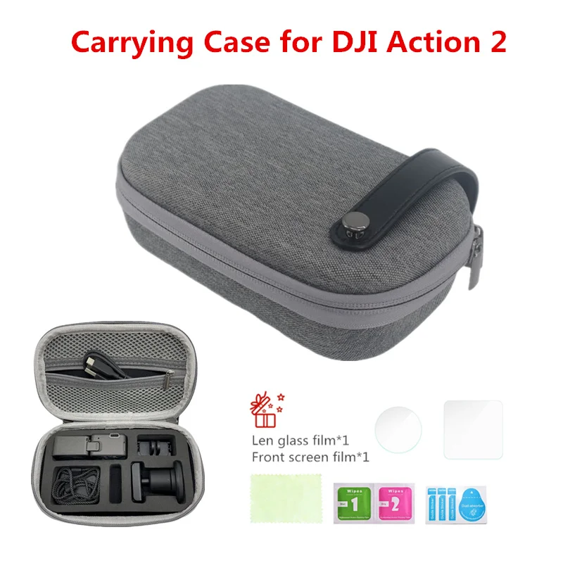 

Чехол DJI Action 2 Водонепроницаемая сумка для хранения спортивной камеры ударопрочный чехол для переноски для DJI Action 2