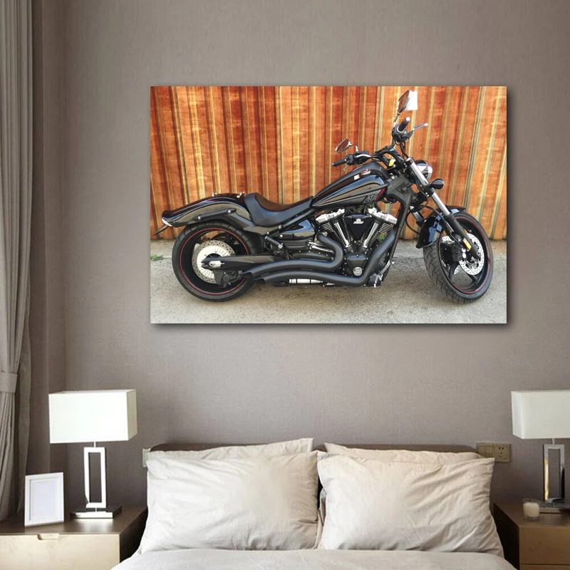 Настенные постеры для мотоцикла настенные художественные плакаты с принтом на