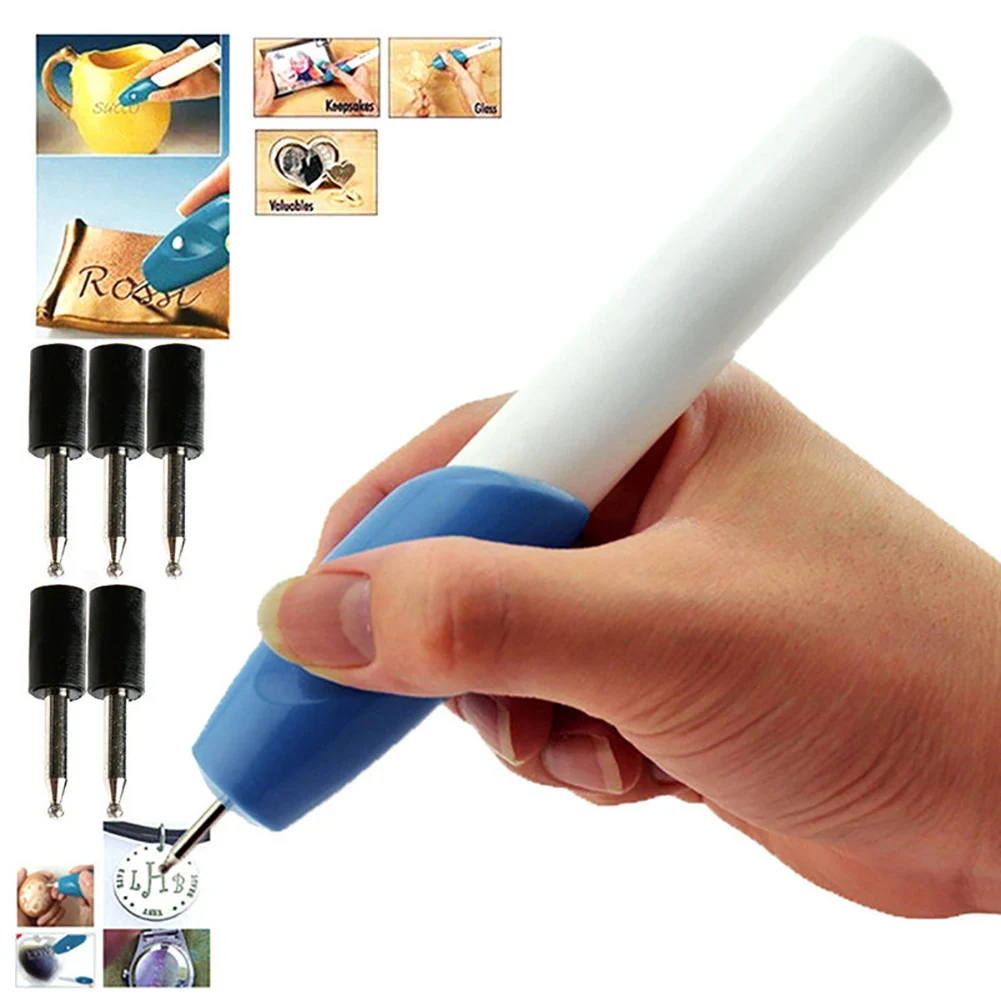 

Portable DIY Tool Electric Engraver Hand Held Engraving Written Pen Equipment Rotary Carve Metal Glass Wood Plastic