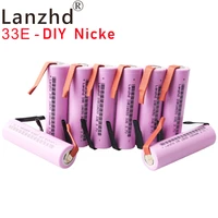 8pcs 2020 new battery 18650 lithium li ion 3 7v rechargeable batteries 18650 35e 3300mah vtc7 diy nickel 100 original brand
