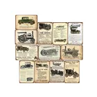 Старинный постер для автомобиля, винтажный металлический жестяной знак, потертые шикарные тарелки, паб, бар, гараж, настенный декоративный ретро-плакат 20x30 см