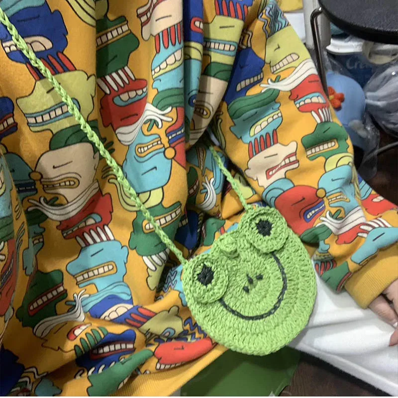 2020 летняя новая Корейская многоцветная лягушка мультяшная сумка почтальонка