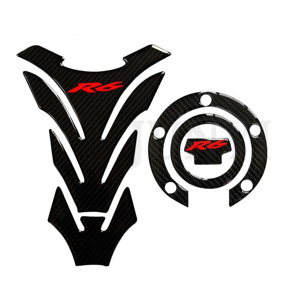 3D наклейка на топливный бак из углеродного волокна прокладка масляной крышки