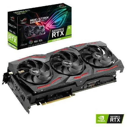 Видеокарта ASUS nVidia GeForce RTX 2080SUPER ROG-STRIX-RTX2080S-8G-GAMING 8Гб GDDR6 Ret | Компьютеры и офис