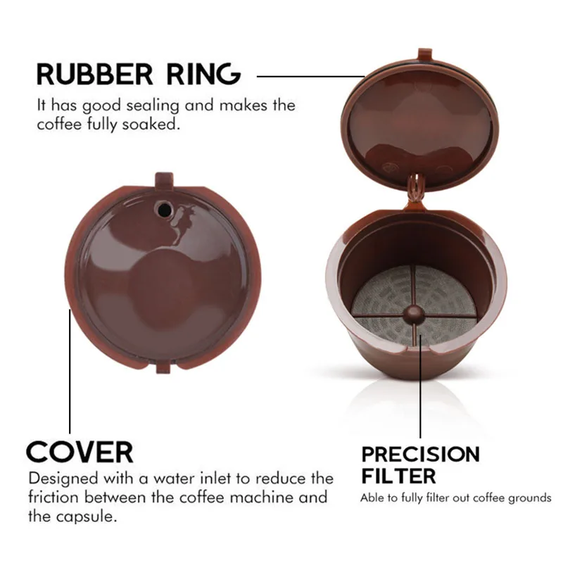 Чашка Фильтра для кофе dolce&ampgusto многоразовые капсульные фильтры Nespresso с