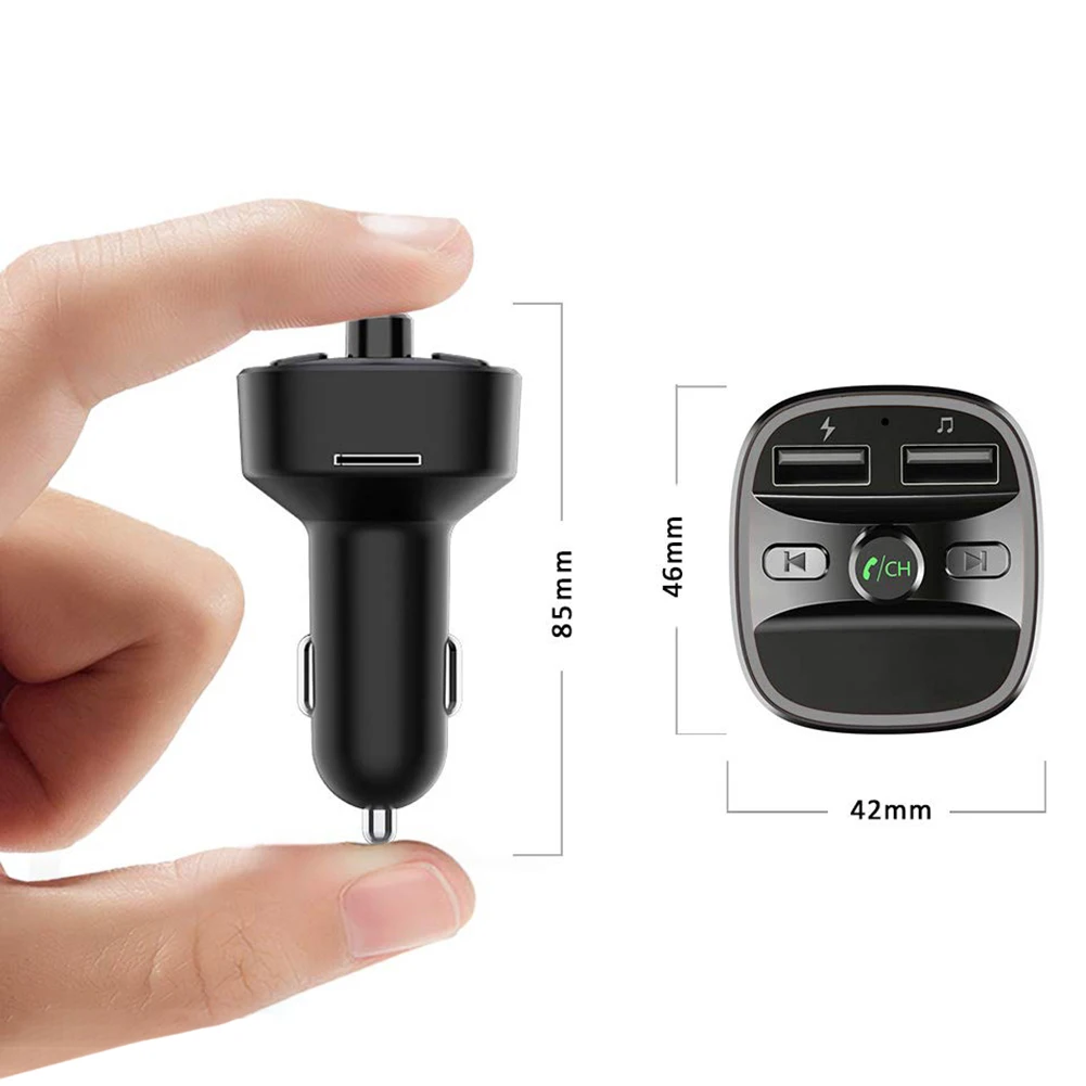 Car MP3 Player Bluetooth Handsfree USB Charger FM Transmitter Radio Adaptor Automobile carros Interior New Hot Accessories