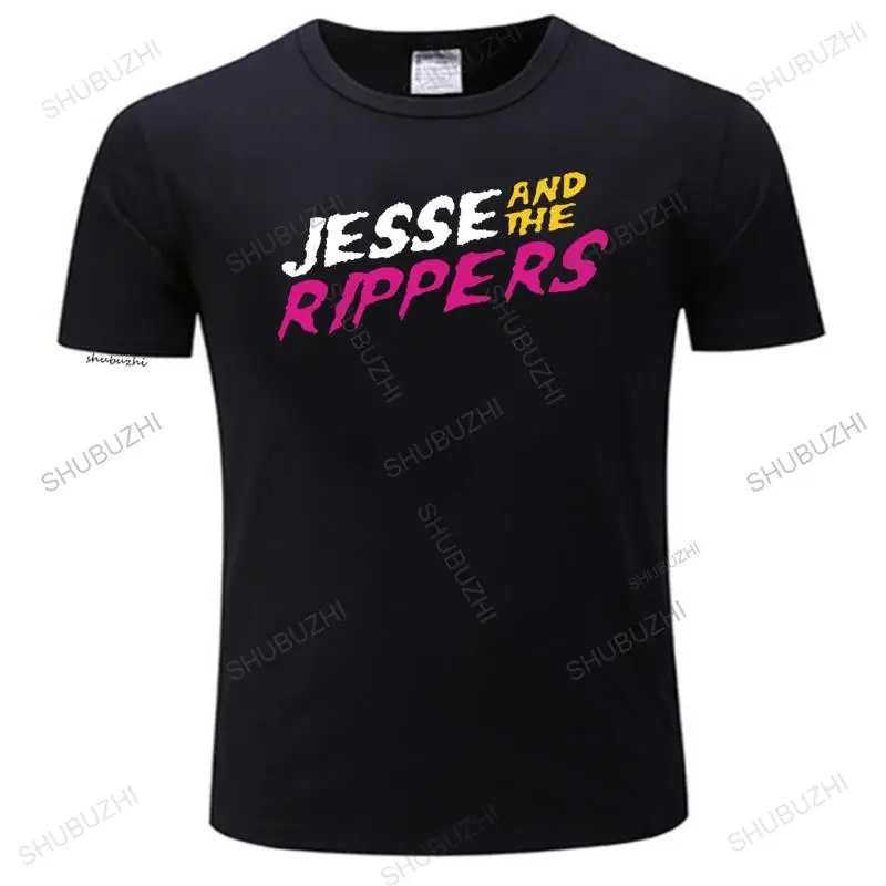 

New Jesse and the Rippers music lyrics 80s 90s tv show funny costume band party retro Mens T-shirt male vintage tee-shirt