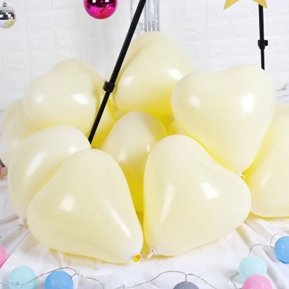 50 шт. латексные шары любовь воздушные в форме сердца Свадебные украшения День