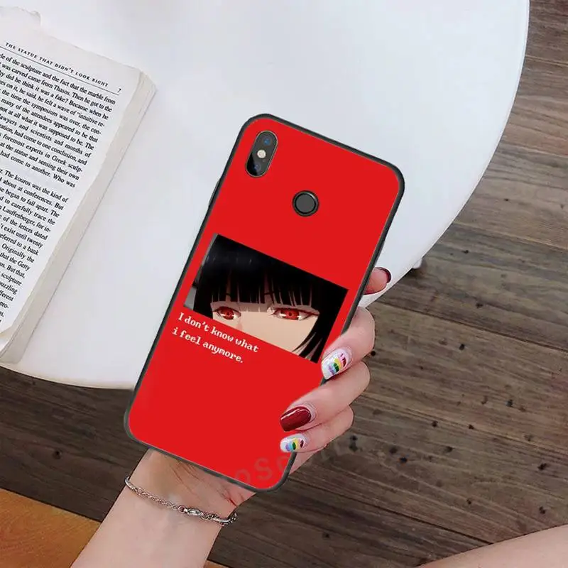 

Sad Japanese Anime Aesthetic Phone Case For Xiaomi Redmi note 7 8 9 t k30 max3 9 s 10 pro lite