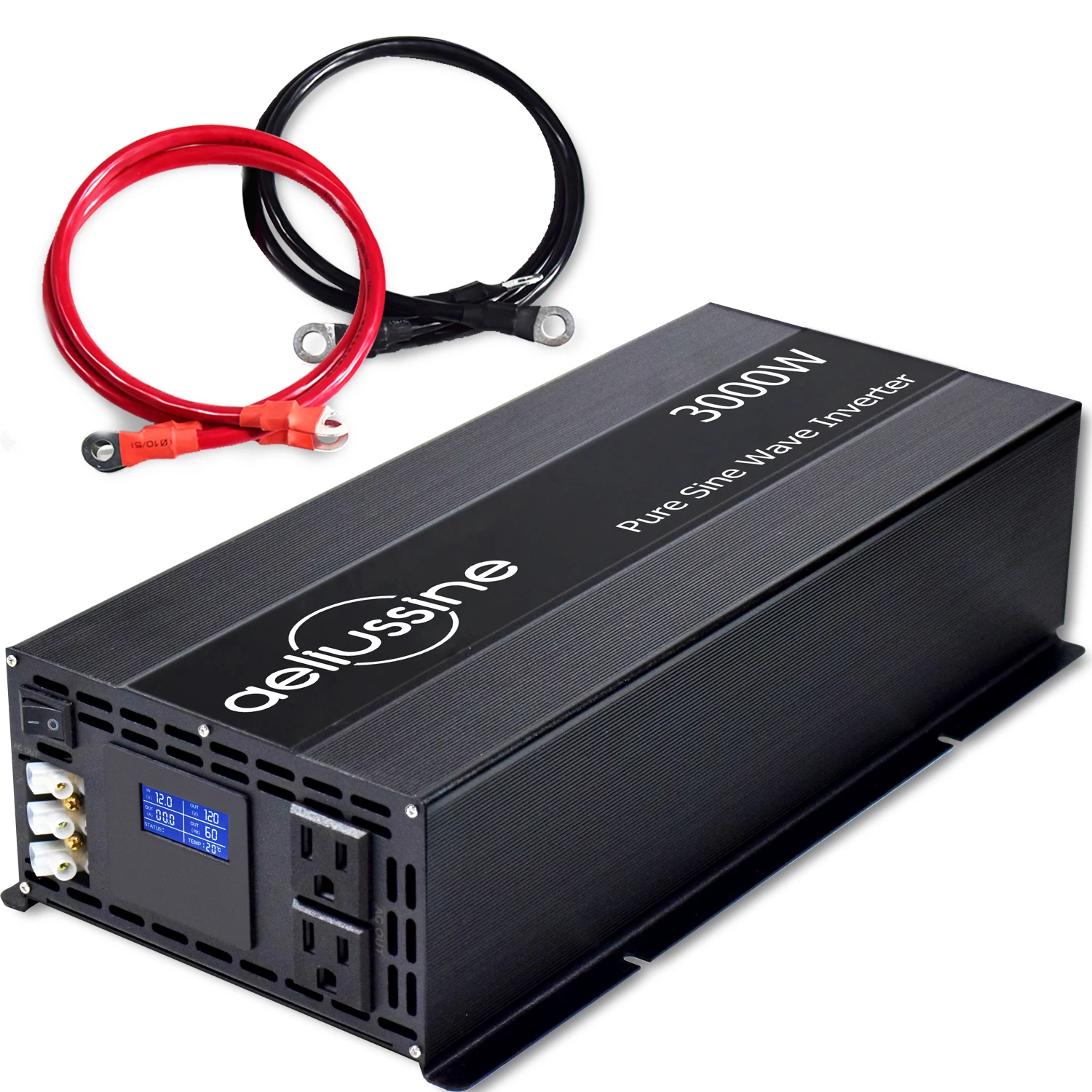 Инвертор немодулированного синусоидального сигнала 3000 Вт 12 В/24 В/36 В/48 В