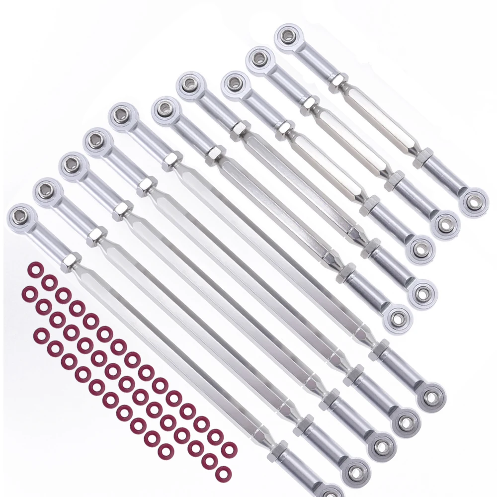 Полный комплект RCAWD из сплава + стали #45 стяжка/тяга/звеньевая тяга набор